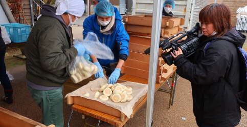 TV取材